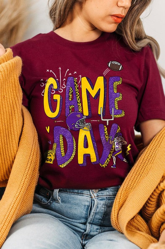 Game Day Football Graphic Tee