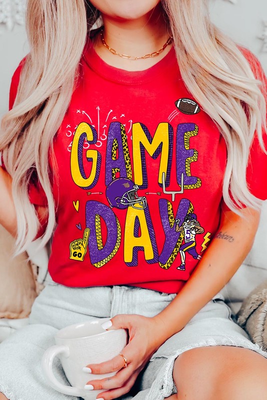 Game Day Football Graphic Tee