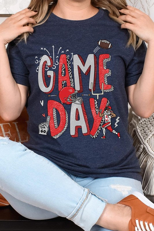 Game Day Football Graphic Tee