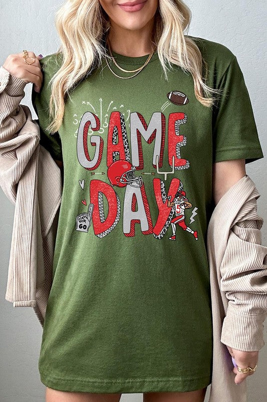 Game Day Football Graphic Tee