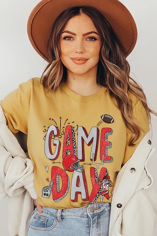 Game Day Football Graphic Tee