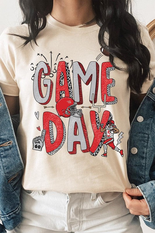 Game Day Football Graphic Tee